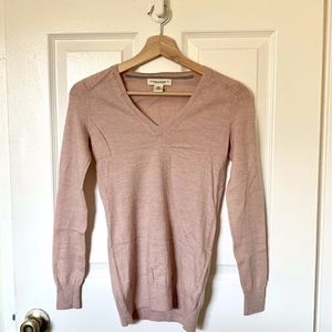 [SOLD] Banana Republic Merino Wool Sweater PINK